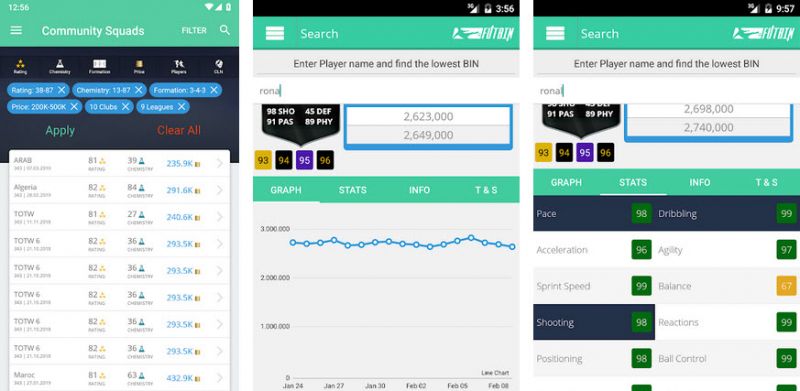 Futbin android App